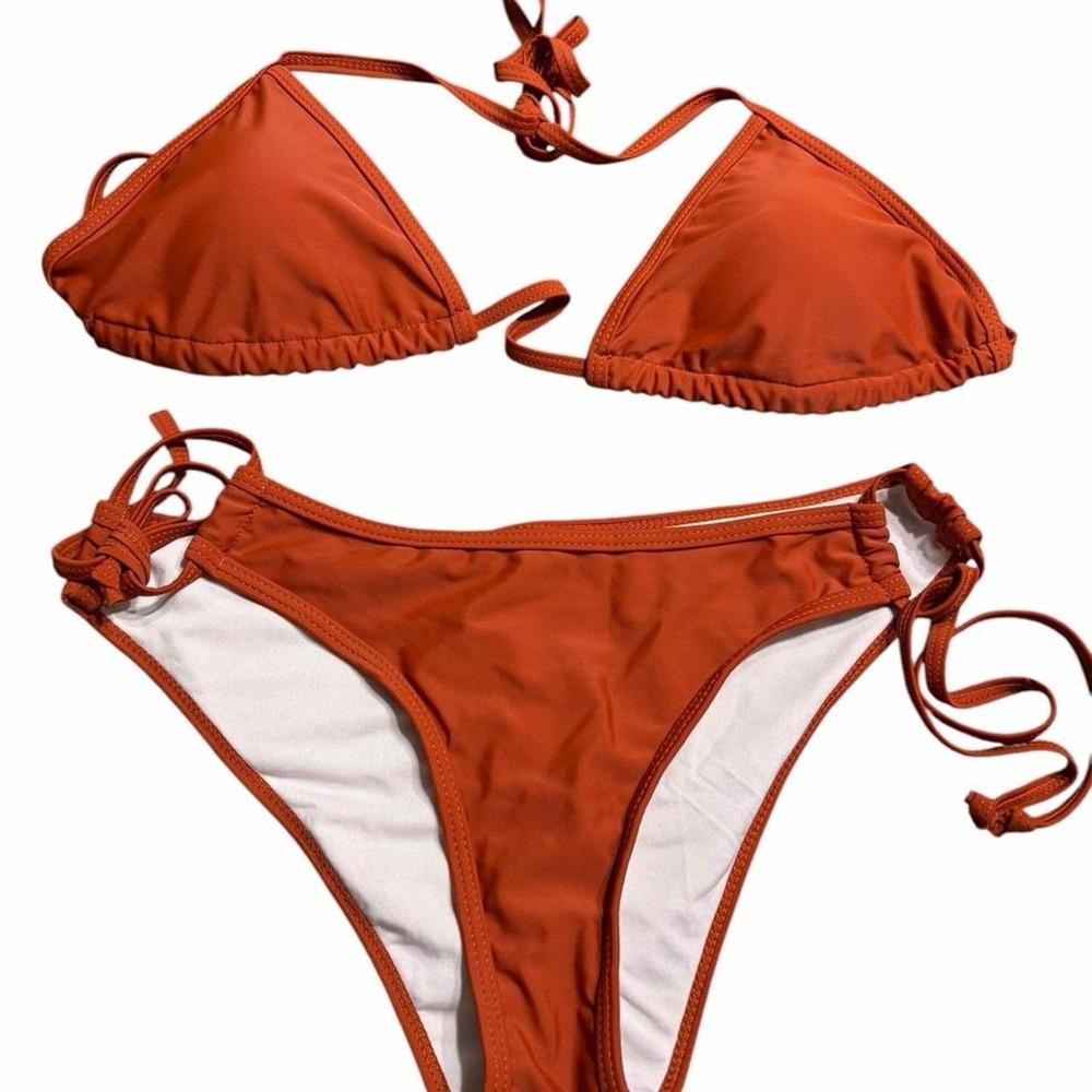 Bikini set with white lining